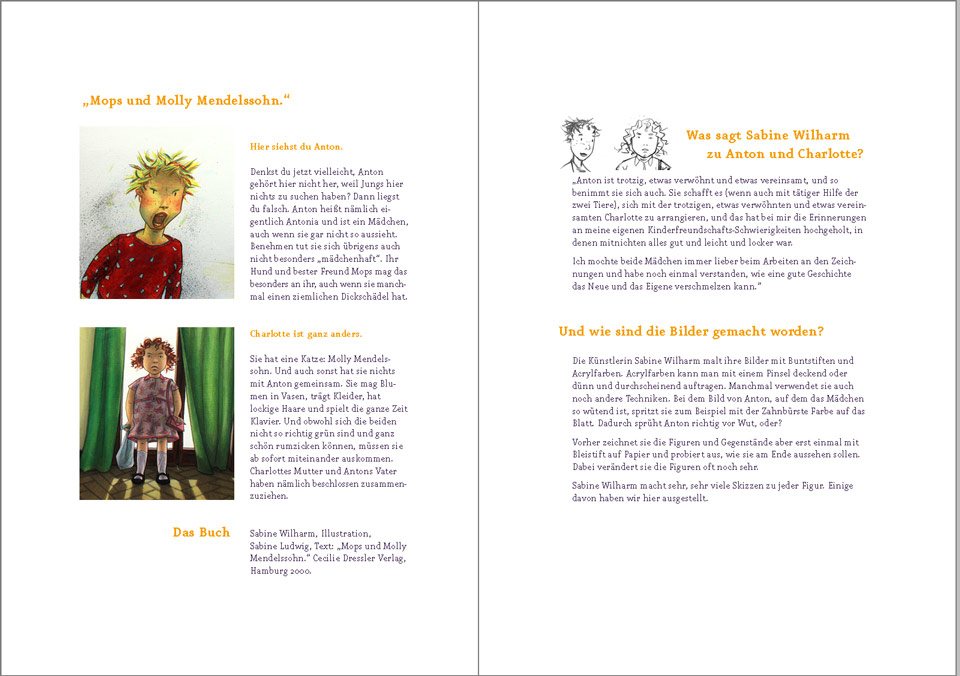 Ausstellungskatalog-Seiten (Claudia Carls) KBH